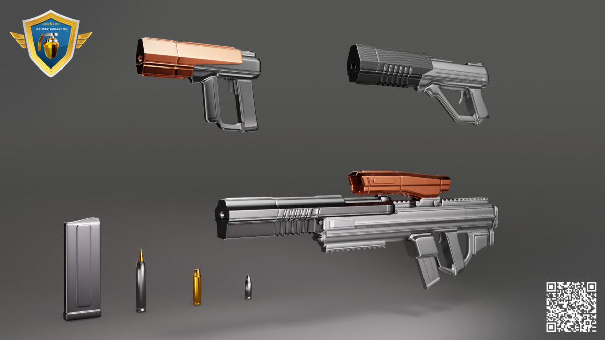 New 3D Weapon Pack