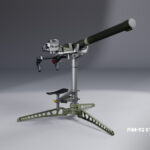 FIM-92 Stinger on Tripod Mount with Operator Seat