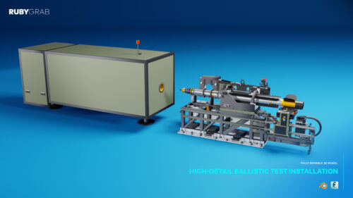 High-Detail Ballistic Test Installation